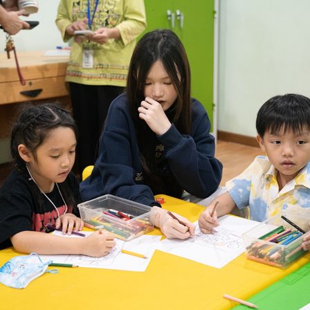 Child engaged in personalised learning activities at home